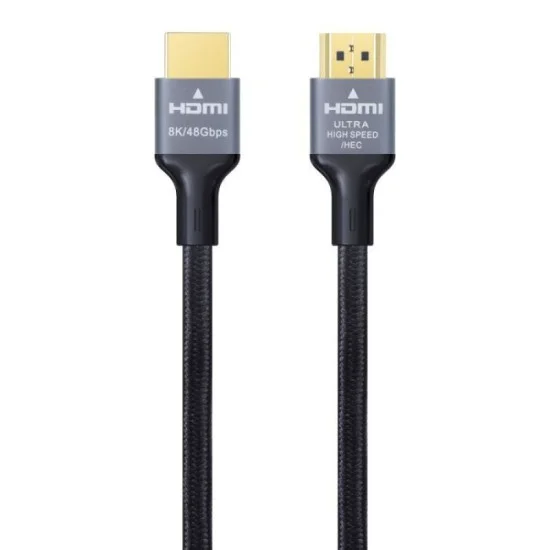 Dviced HDMI cable Braided 1,5m Black